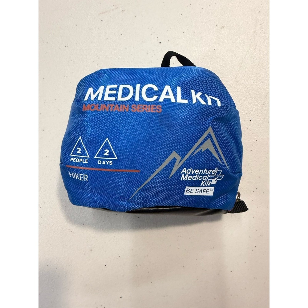 Adventure Medical Kits Mountain Series Hiker First Aid Kit 2 People 2 Days Blue